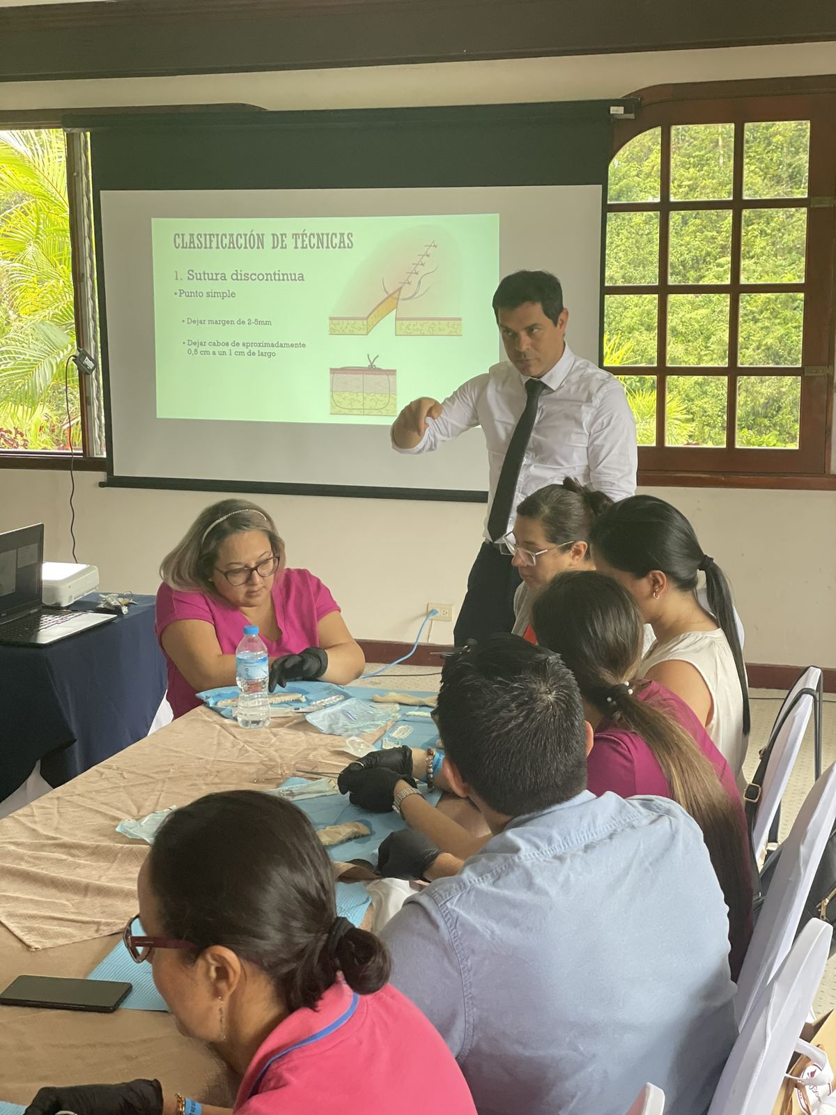 Práctica guiada en taller