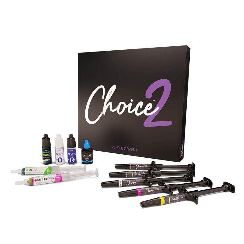 CHOICE 2 KIT DE 5 CEMENTOS, ADHESIVO, ACIDO, SILANO Y MAS