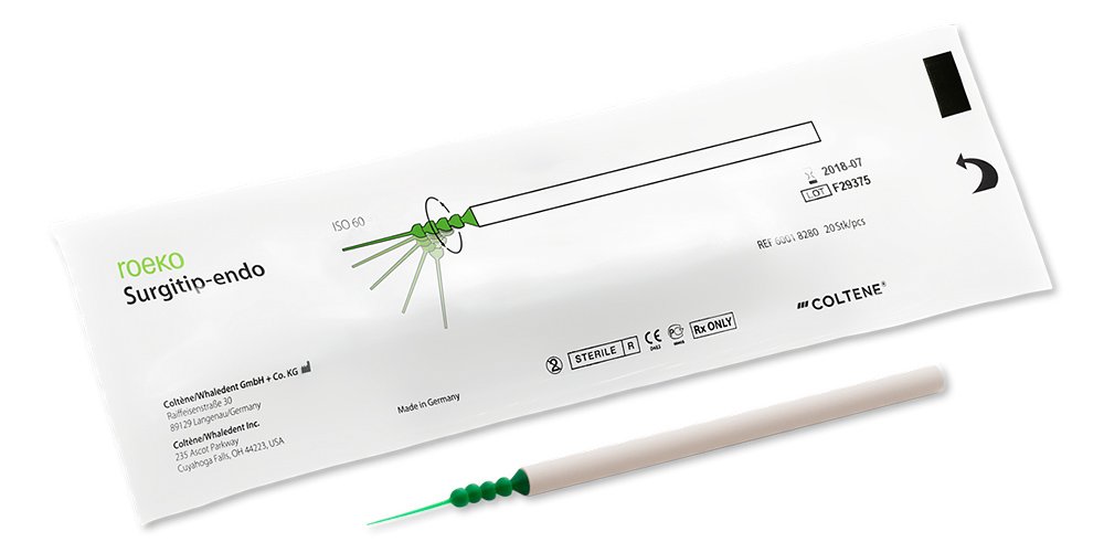 PUNTAS SUCTORAS DE ENDODONCIA ROEKO SURGITIP-ENDO (20 UND)