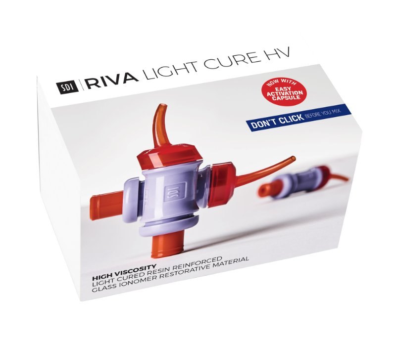 RIVA LIGHT CURE HV - IONOMERO DE VIDRIO 50 CAPSULAS